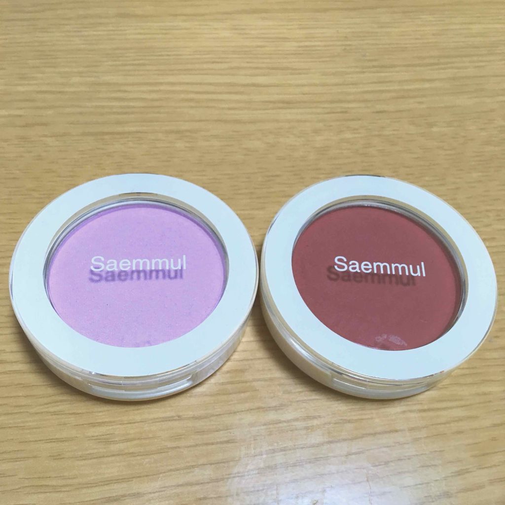 シングルブラッシャー/the SAEM/パウダーチークを使ったクチコミ（1枚目）