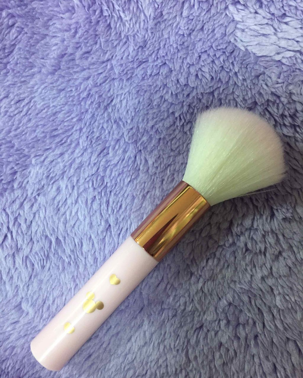 ごくふわっ ミッキーブラシ/DAISO/メイクブラシを使ったクチコミ(1枚目)