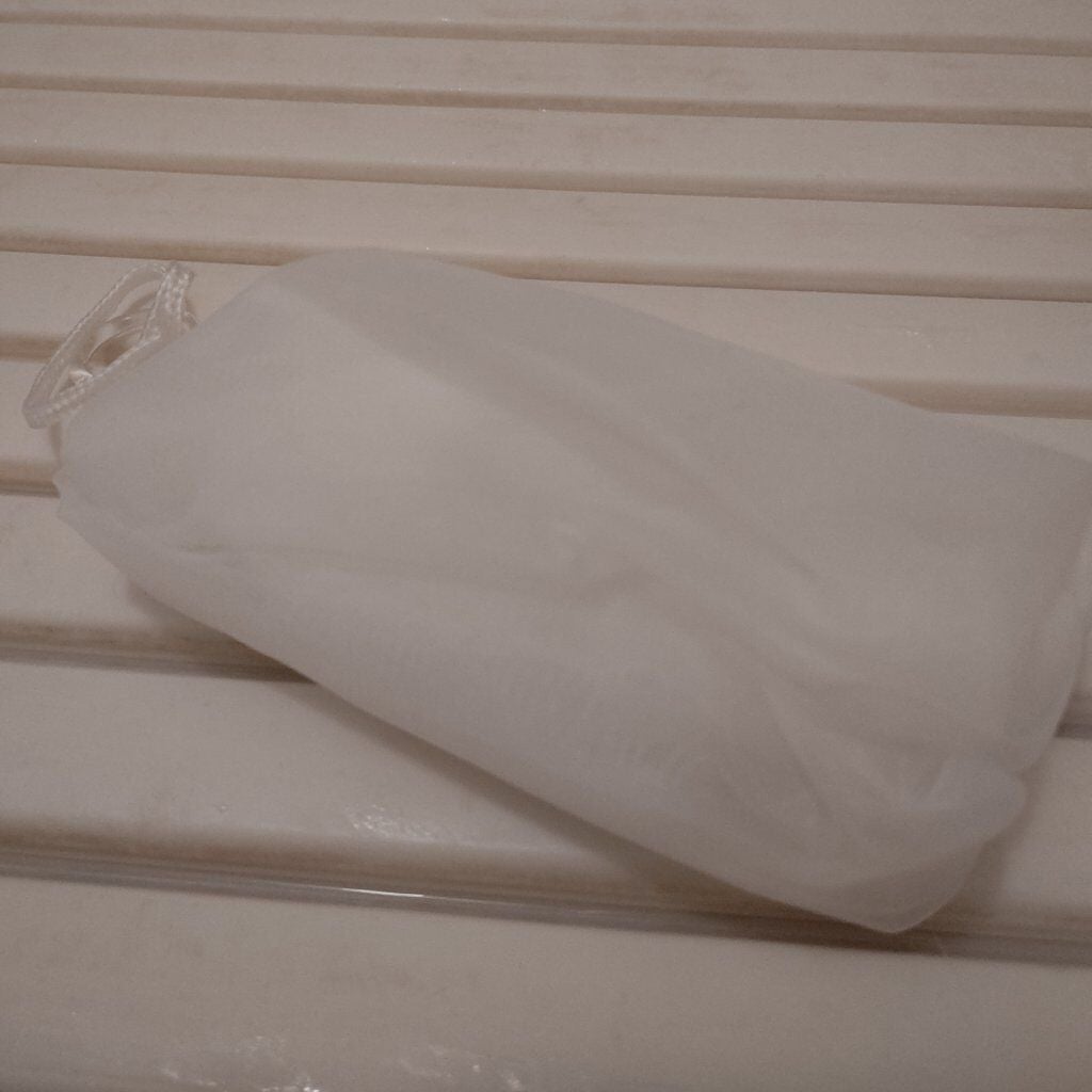 オーガンジー洗顔泡だてネット/ドン・キホーテ/その他スキンケアグッズを使ったクチコミ(4枚目)