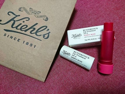 キールズ バタースティック リップ トリートメント/Kiehl's/リップケアを使ったクチコミ(1枚目)