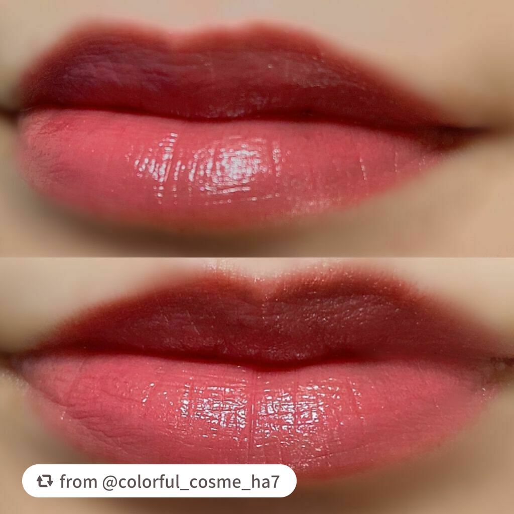 ルージュ ヴォリュプテ シャイン/YVES SAINT LAURENT BEAUTE/口紅を使ったクチコミ(9枚目)