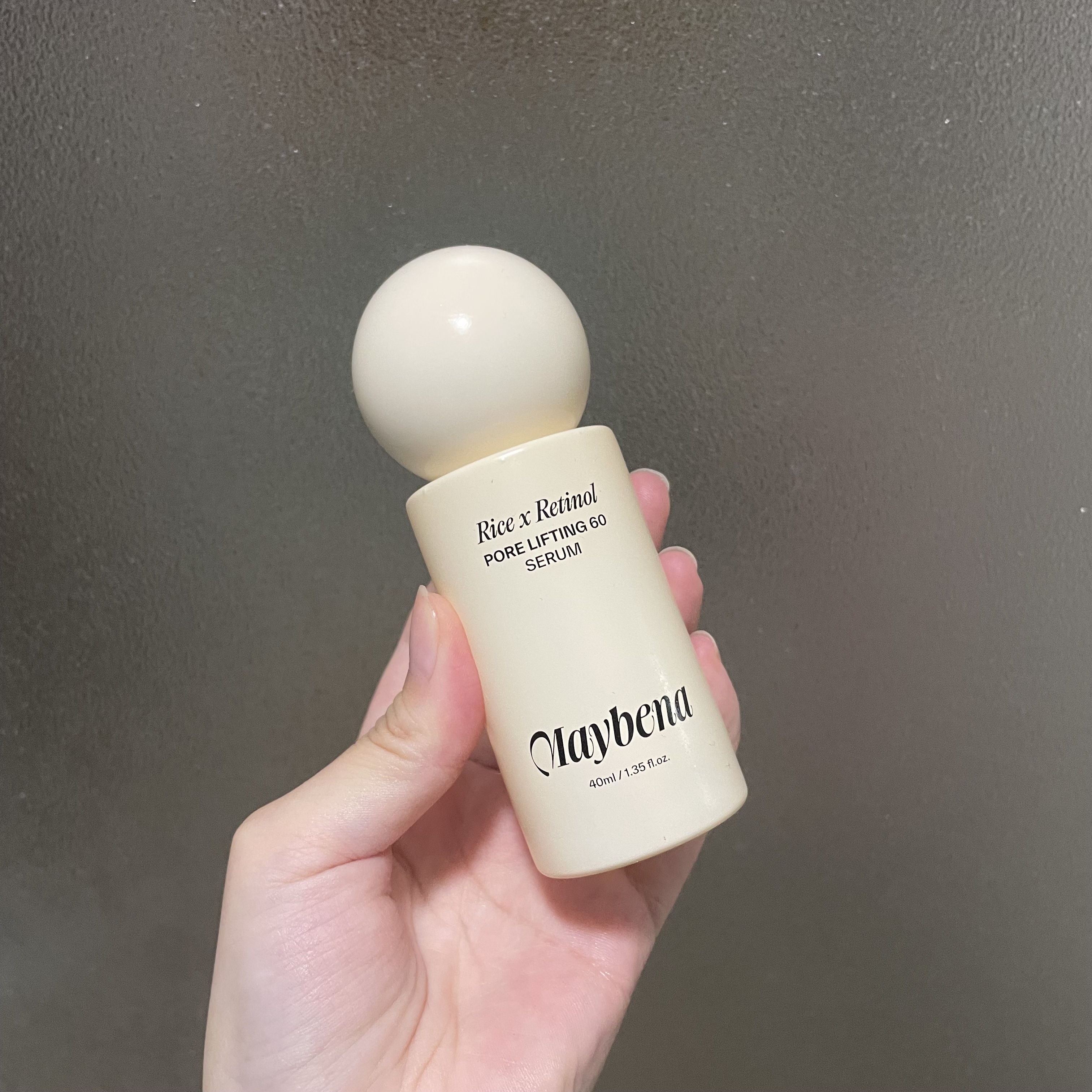 ライスXレチノール フォアリフティング 60セラム/MAYBENA/美容液を使ったクチコミ（2枚目）