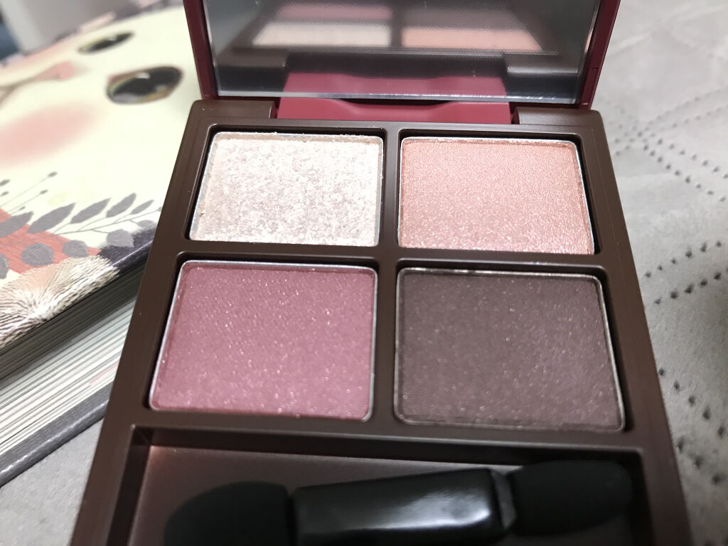 Love Chocolate アイシャドウ 02 ラズベリーカカオ/Witch's Pouch/アイシャドウパレットを使ったクチコミ（3枚目）