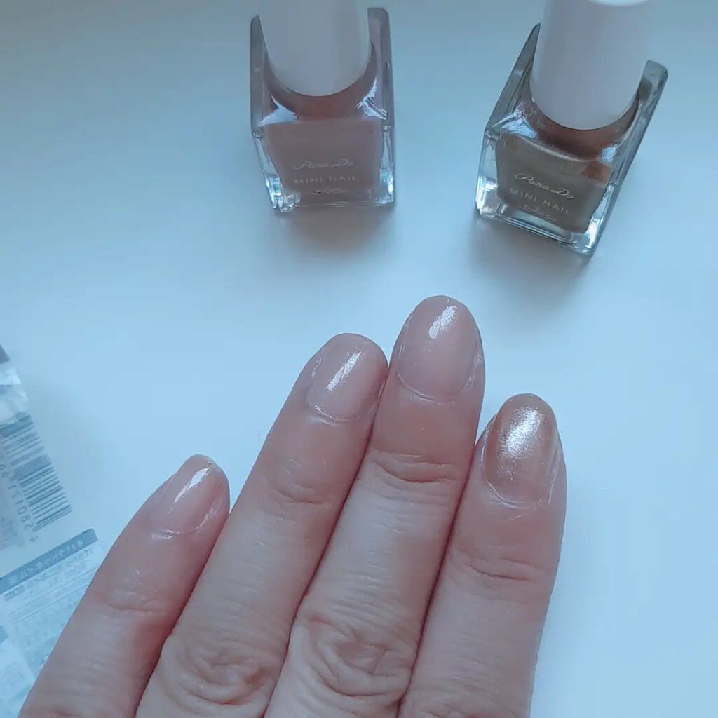 ミニネイル/パラドゥ/マニキュアを使ったクチコミ(3枚目)