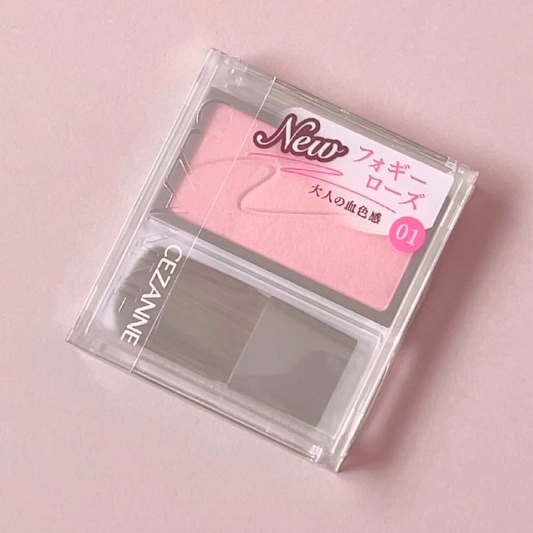 チークブラッシュ/CEZANNE/パウダーチークを使ったクチコミ(5枚目)