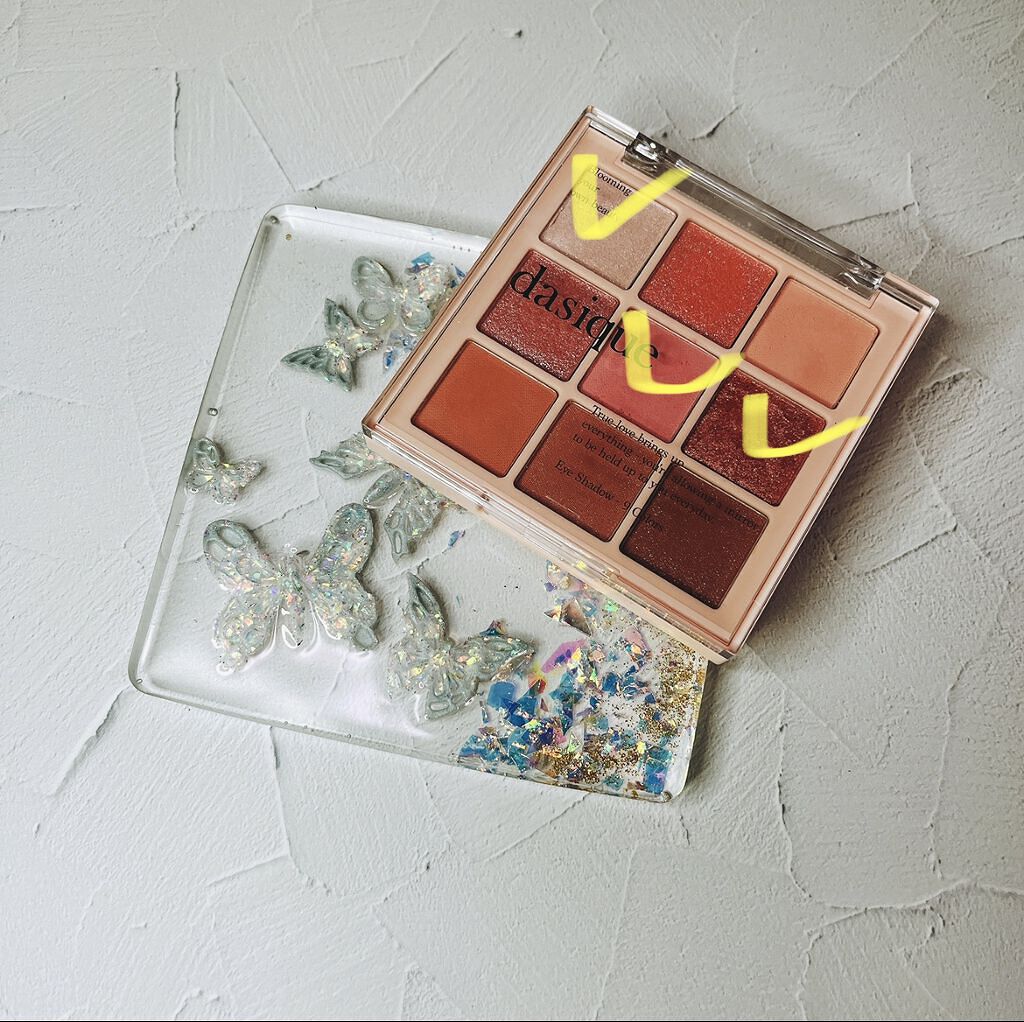 シャドウパレット/dasique/アイシャドウパレットを使ったクチコミ（2枚目）