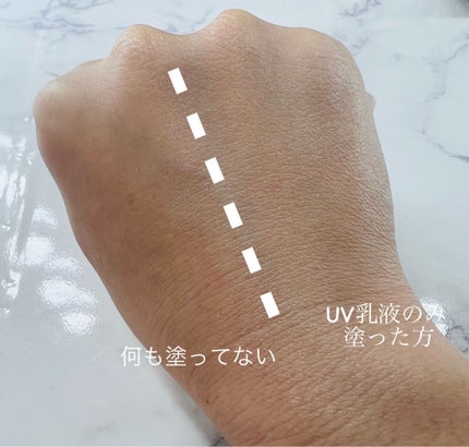 リンクルUV乳液/なめらか本舗/日焼け止めミルクを使ったクチコミ(3枚目)