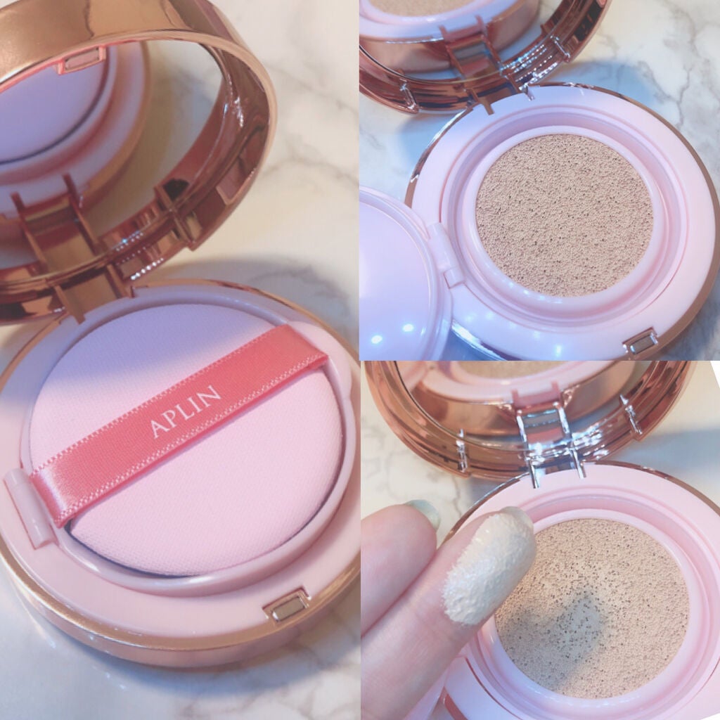 ピンクティーツリーカバークッション/APLIN/クッションファンデーションを使ったクチコミ(2枚目)