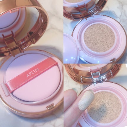 ピンクティーツリーカバークッション/APLIN/クッションファンデーションを使ったクチコミ(2枚目)