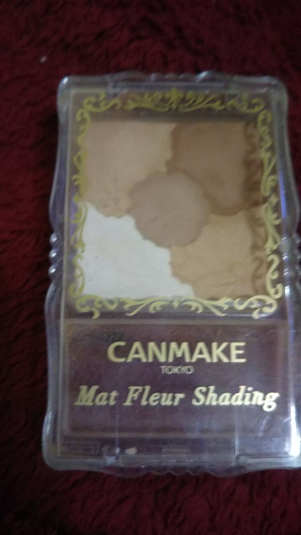 ねこくん。 on LIPS 「キャンメイクマットフルーフシェーディング白いパウダーをハイライ..」(1枚目)