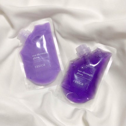 シースルーグロスシャンプー/トリートメント/rasica/市販シャンプーを使ったクチコミ(4枚目)