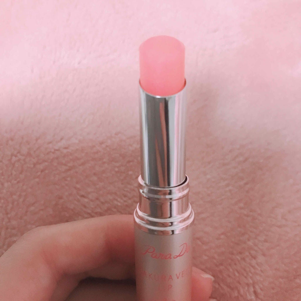 サクラヴェールリップ/パラドゥ/リップクリームを使ったクチコミ(2枚目)