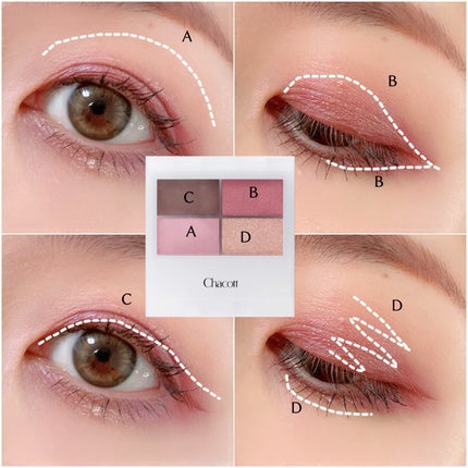 フェイスカラーパレット/チャコット・コスメティクス/アイシャドウパレットを使ったクチコミ(2枚目)