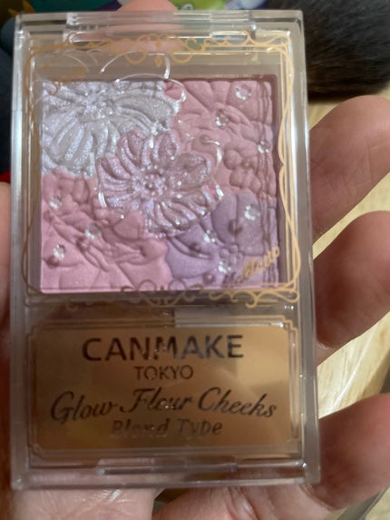 グロウフルールチークス(ブレンドタイプ)/キャンメイク/パウダーチークを使ったクチコミ(1枚目)