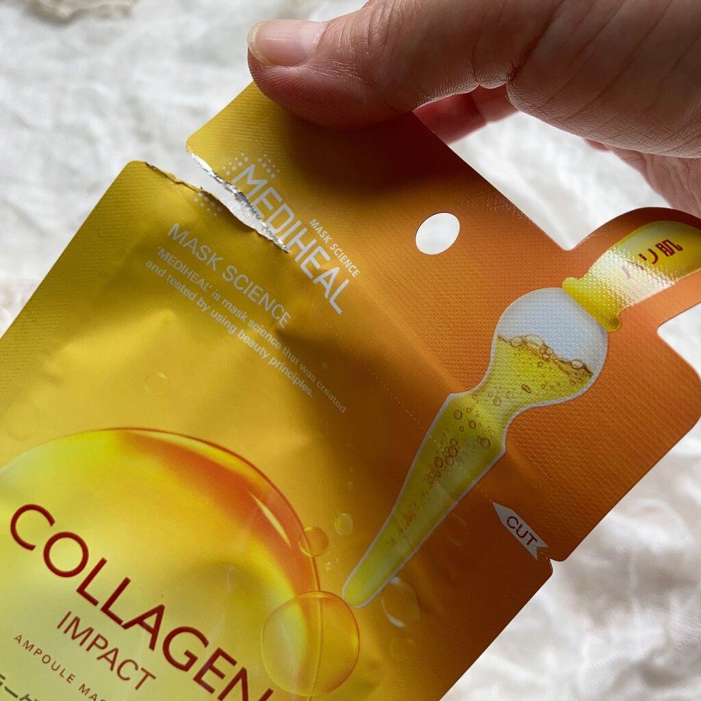 コラーゲンインパクトアンプルマスクJEX/MEDIHEAL/シートマスク・パックを使ったクチコミ(2枚目)