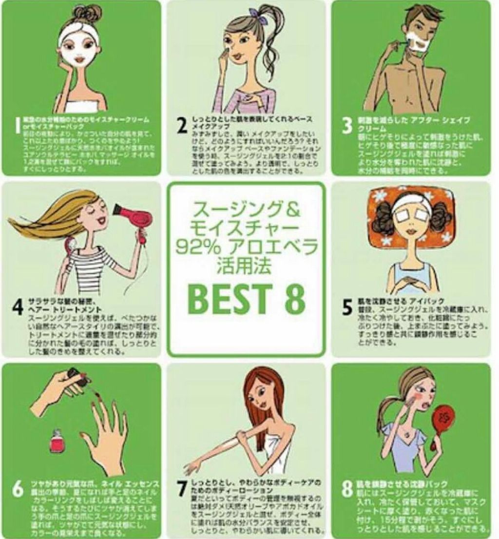 マイルド&モイスチャーアロエジェル/ネイチャーリパブリック/ボディローションを使ったクチコミ(3枚目)