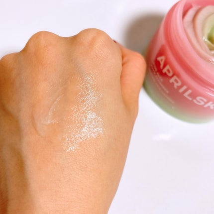 ピンクアロエメレンゲクレンザー/APRILSKIN/その他洗顔料を使ったクチコミ(4枚目)