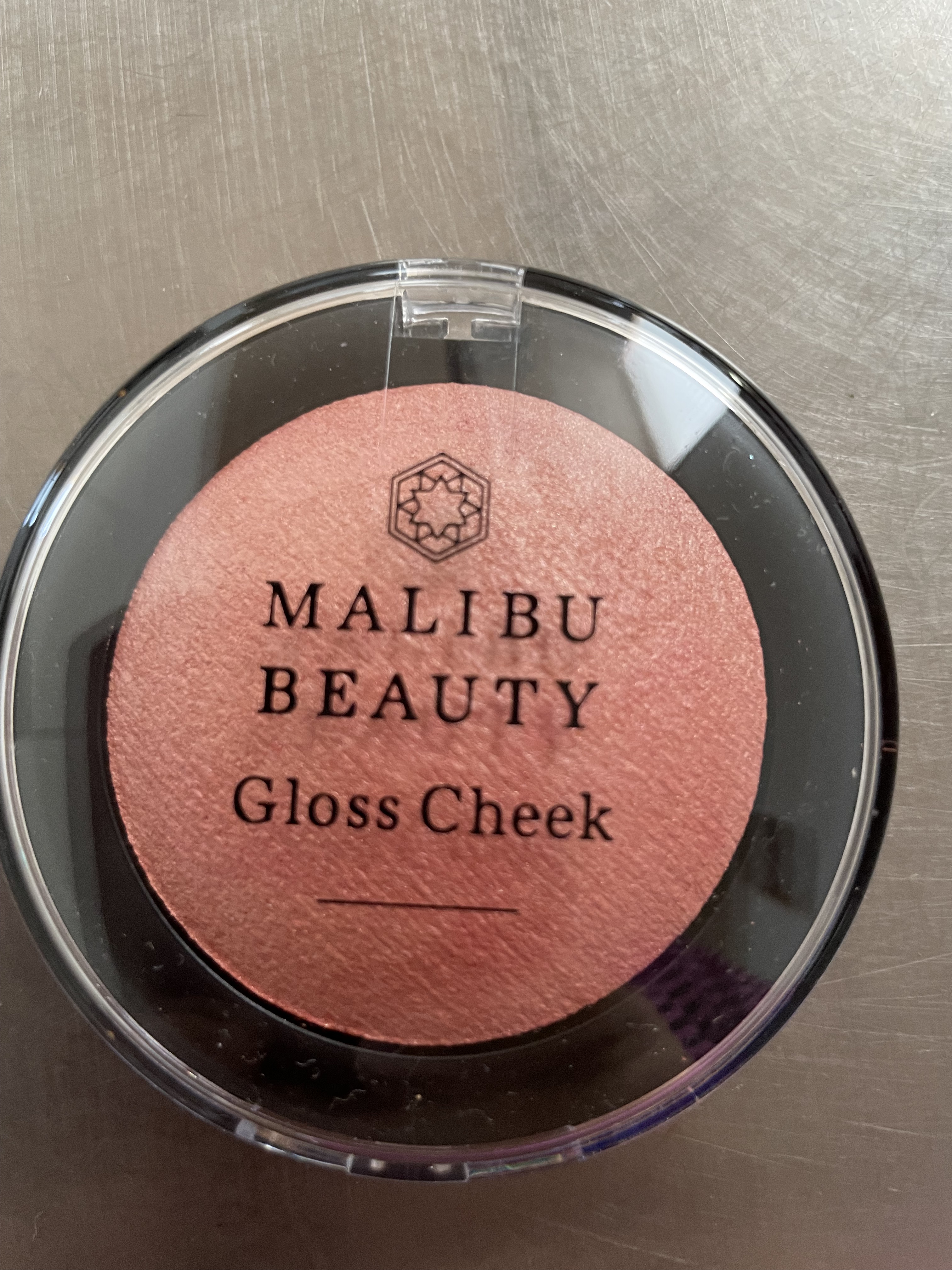 グロスチーク 03 コーラルベージュ/マリブビューティー/パウダーチークを使ったクチコミ（1枚目）