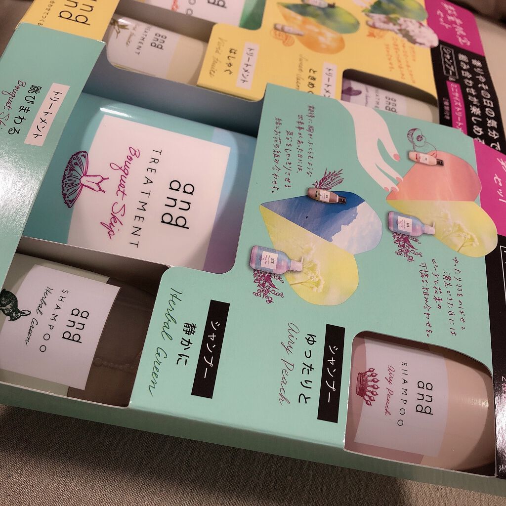 自由に ボタニカルフルーツの香り シャンプー/and and/市販シャンプーを使ったクチコミ（3枚目）