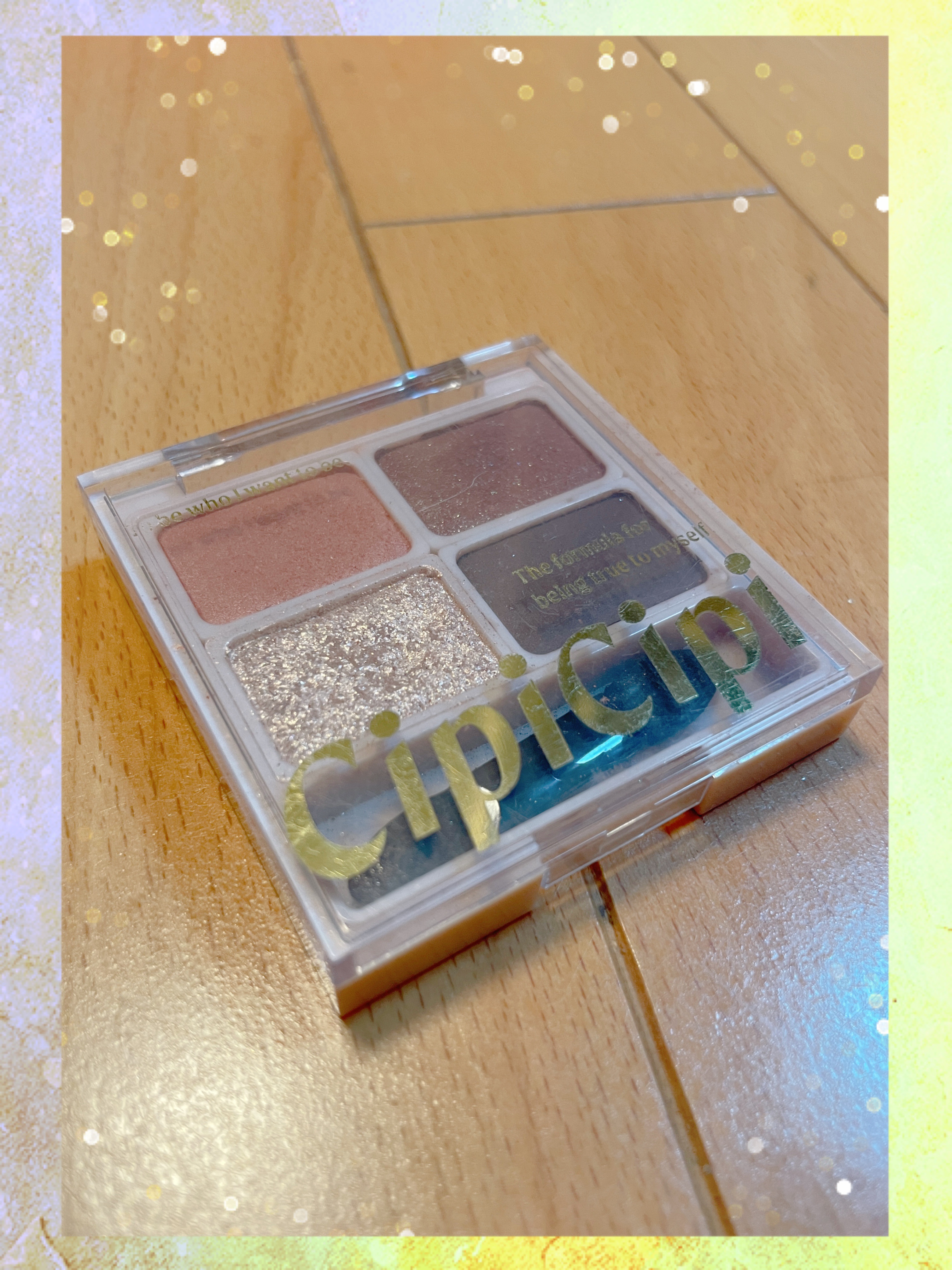 ドレッシーシャドウ 01 ローズバーガンディ/CipiCipi/アイシャドウパレットを使ったクチコミ（1枚目）