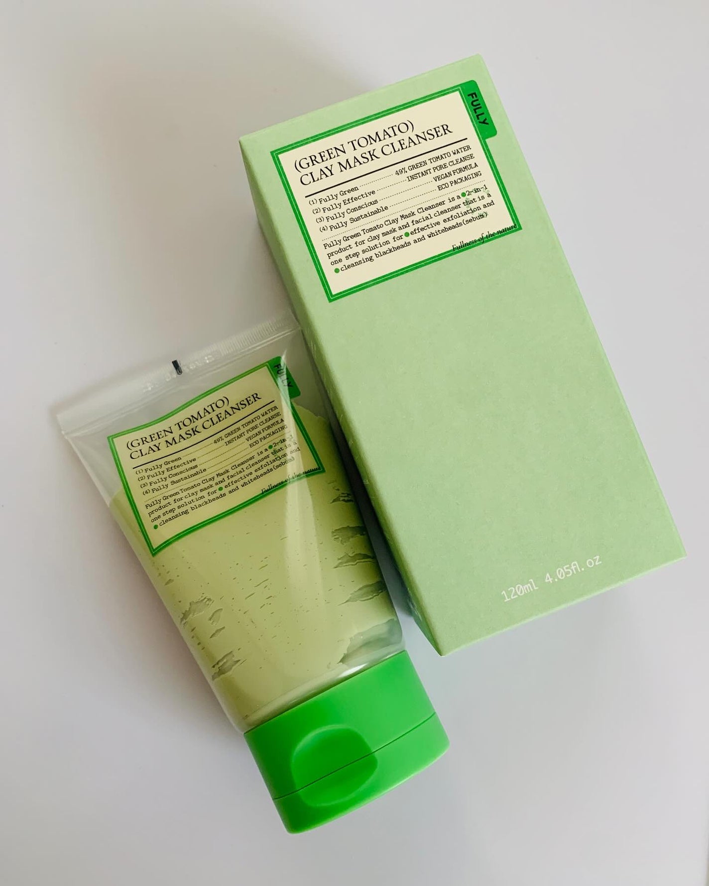 グリーントマトクレイマスククレンザー/FULLY/洗い流すパック・マスクを使ったクチコミ(2枚目)