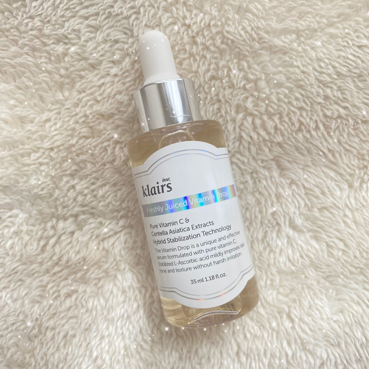 フレッシュリージュースドビタミンドロップ(35ml)/Klairs/美容液を使ったクチコミ（1枚目）