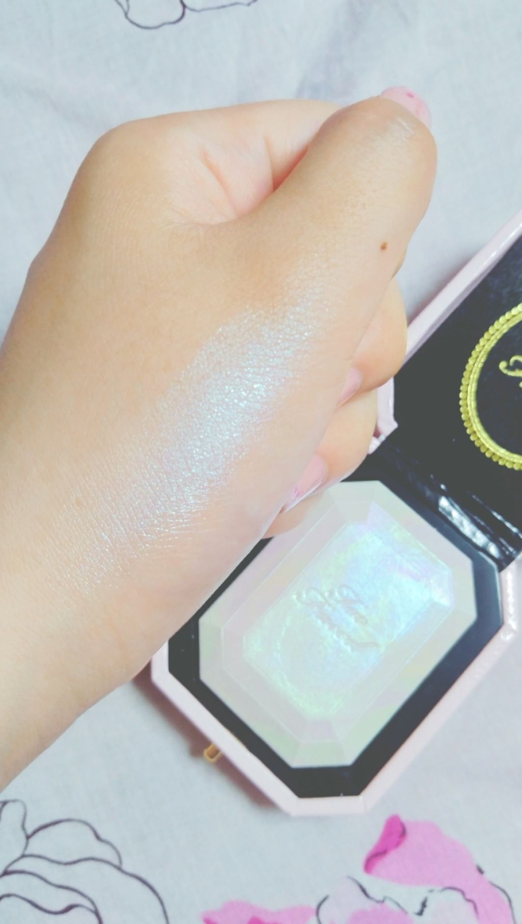 ダイヤモンドライト マルチユース ハイライター/Too Faced/パウダーハイライトを使ったクチコミ(3枚目)