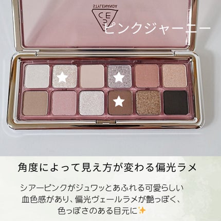 3CE ニューテイク アイシャドウパレット/3CE/アイシャドウパレットを使ったクチコミ(2枚目)