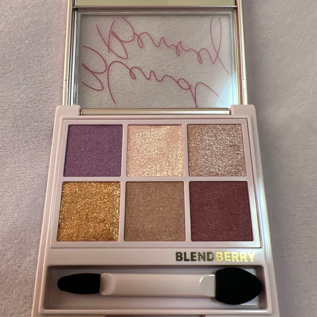 オーラクリエイション/BLEND BERRY/アイシャドウパレットを使ったクチコミ(1枚目)