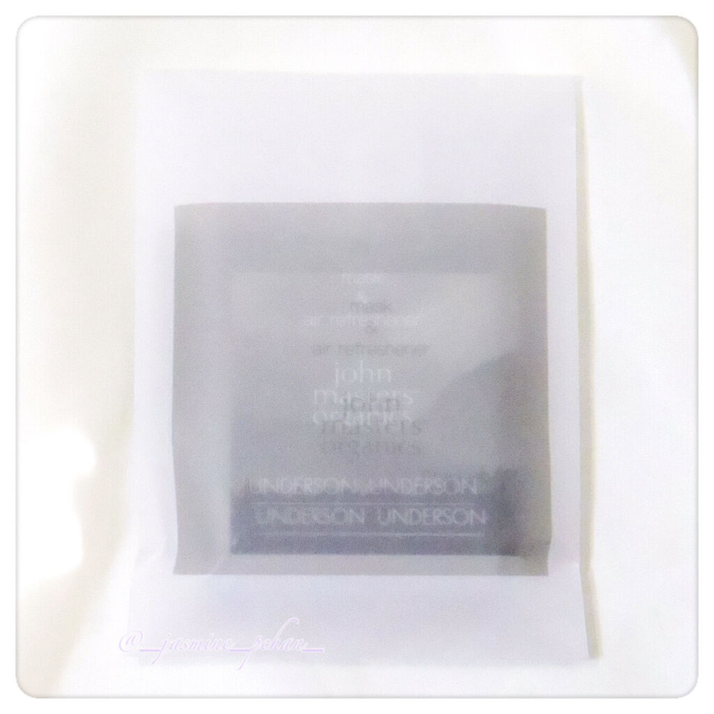 john masters organics × UNDERSON UNDERSON マスク&エア リフレッシュナー/john masters organics/その他を使ったクチコミ（3枚目）