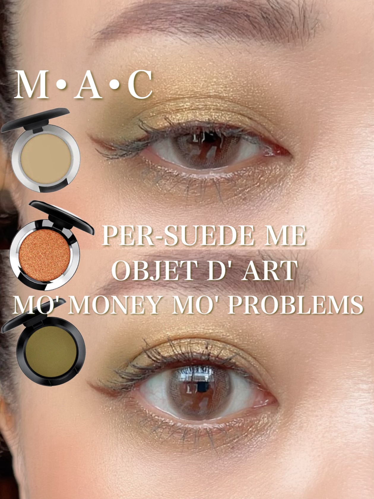 パウダー キス アイシャドウ パー スウェード ミー/M・A・C/単色アイシャドウを使ったクチコミ（1枚目）