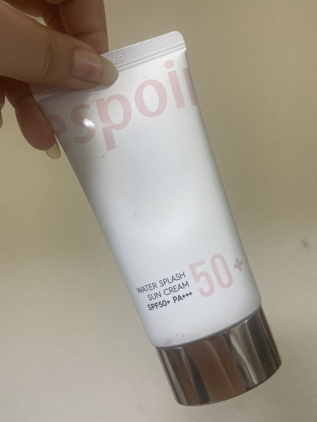 ウォータースプラッシュサンクリーム/espoir/日焼け止め・UVケアを使ったクチコミ（1枚目）