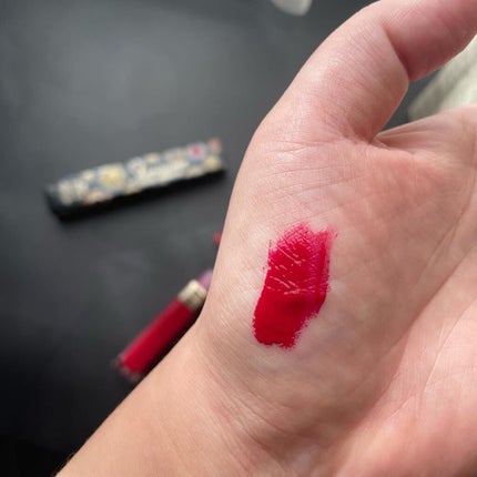 シャイニッシモ ハイシャインリップラッカー/DOLCE&GABBANA BEAUTY/口紅を使ったクチコミ(2枚目)