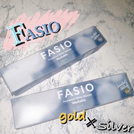 パーマネントグリッター マスカラ/FASIO/マスカラを使ったクチコミ(1枚目)