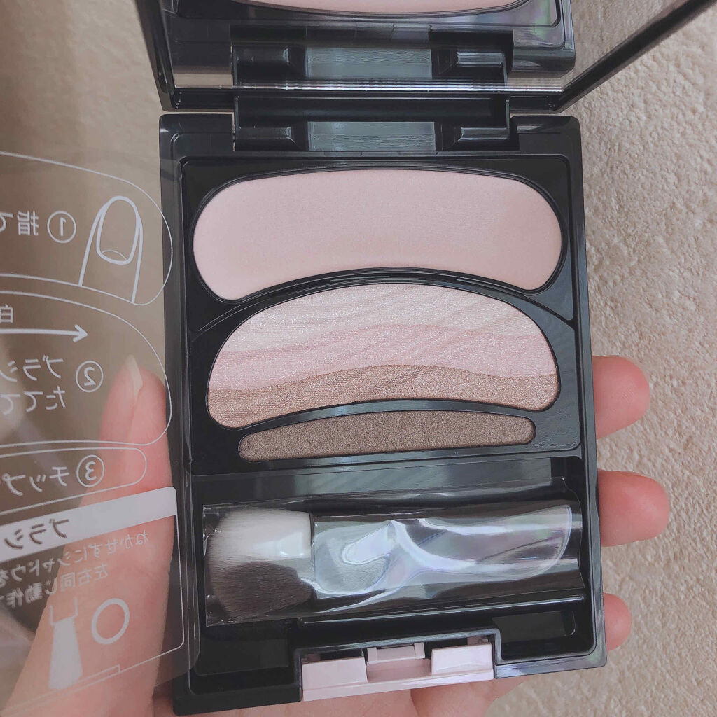 ブラシひと塗りシャドウ/オーブ/アイシャドウパレットを使ったクチコミ（2枚目）