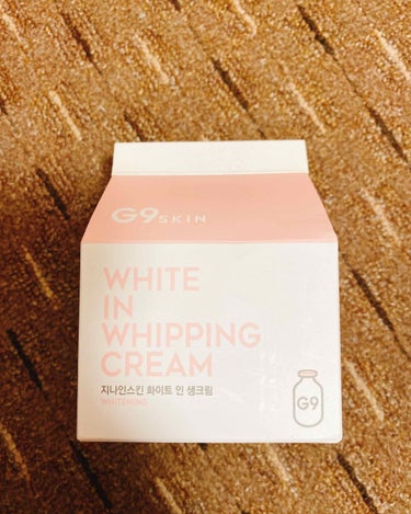 WHITE WHIPPING CREAM(ウユクリーム)/G9SKIN/化粧下地を使ったクチコミ（1枚目）