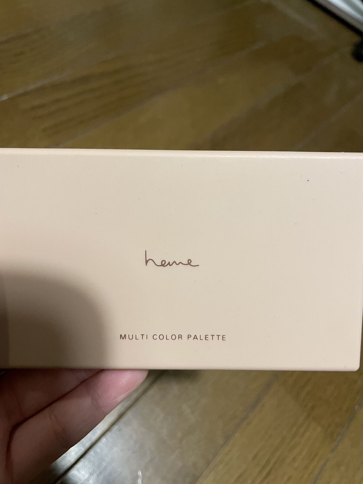 マルチカラーパレット/heme/マルチパレットを使ったクチコミ（3枚目）