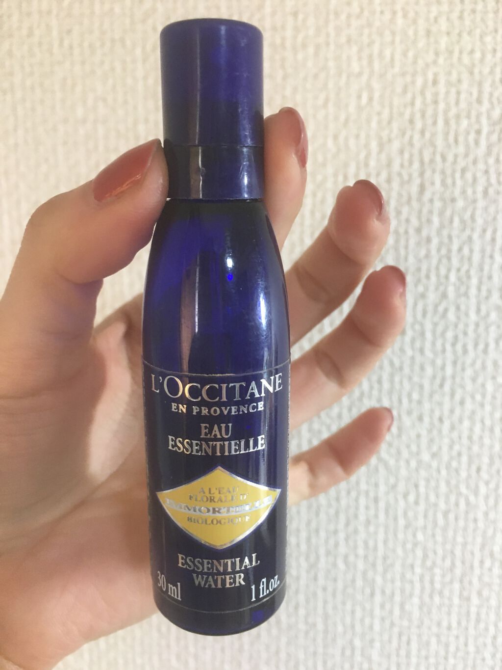 イモーテル プレシューズエッセンシャルフェイスウォーター/L'OCCITANE/化粧水を使ったクチコミ（1枚目）