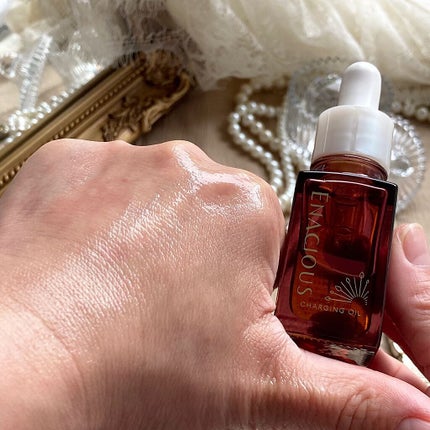 チャージングオイル/エナシャス/フェイスオイルを使ったクチコミ(5枚目)