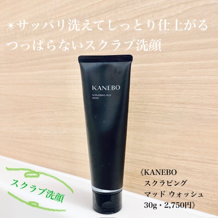 スクラビング マッド ウォッシュ/KANEBO/洗顔フォームを使ったクチコミ(1枚目)