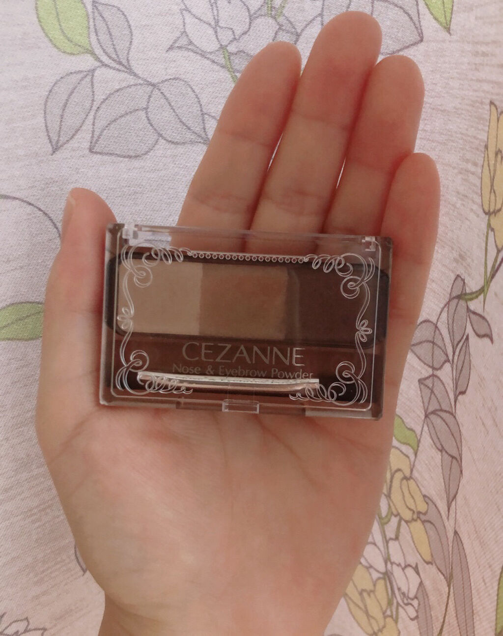 ノーズ＆アイブロウパウダー/CEZANNE/パウダーアイブロウを使ったクチコミ（1枚目）