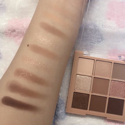 ソフト ムード アイシャドウ パレット/Peach C/アイシャドウパレットを使ったクチコミ(4枚目)