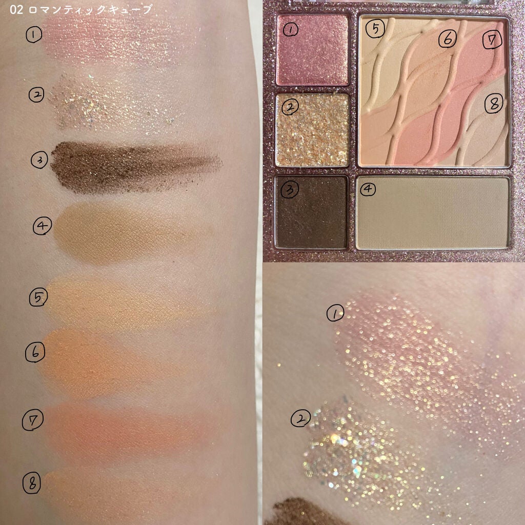 colorgram マルチキューブパレット/Colorgram/アイシャドウパレットを使ったクチコミ(2枚目)