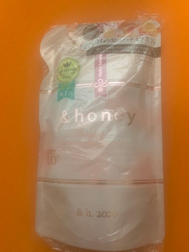 &honey Melty モイストリペア シャンプー1.0／モイストリペア ヘアトリートメント2.0 お試し（シャンプー10ml＋トリートメント10g）/&honey/シャンプー・コンディショナーを使ったクチコミ（1枚目）