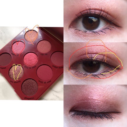 Wine&Only/ColourPop/アイシャドウパレットを使ったクチコミ(3枚目)