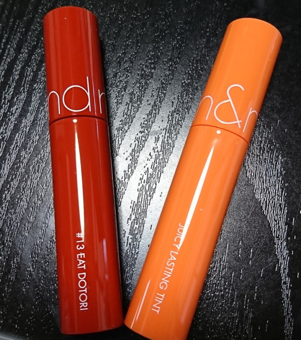 ジューシーラスティングティント/rom&nd/リップティントを使ったクチコミ(1枚目)