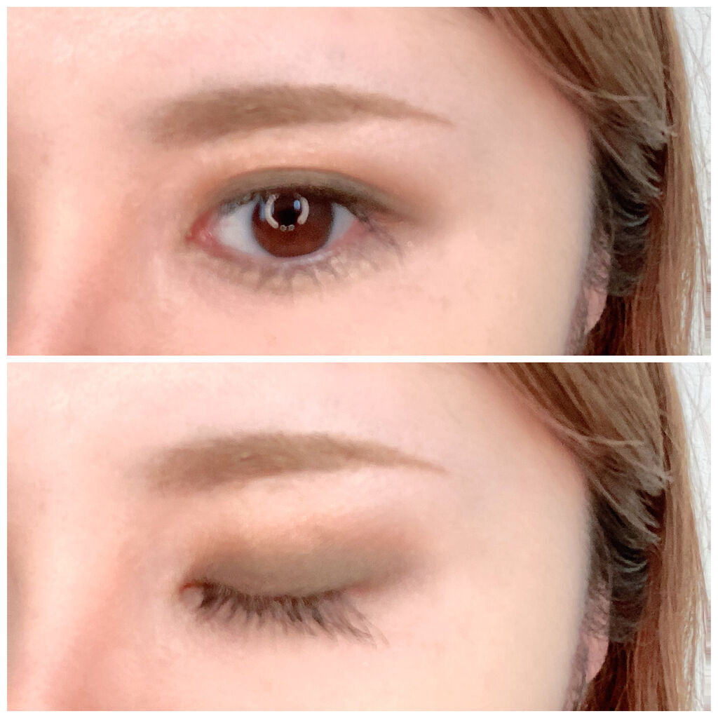 グロッシーリッチ アイズ N GR-7 ウォームカーキ系/Visée/アイシャドウパレットを使ったクチコミ（2枚目）