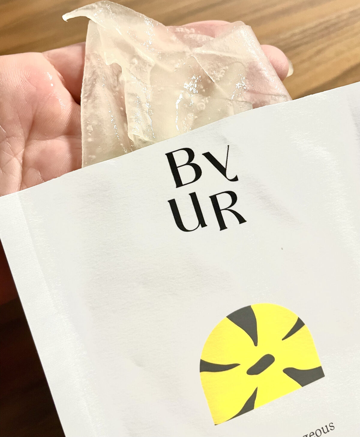 プランプハニー アクアセラムマスク/ByUR/シートマスク・パックを使ったクチコミ（2枚目）