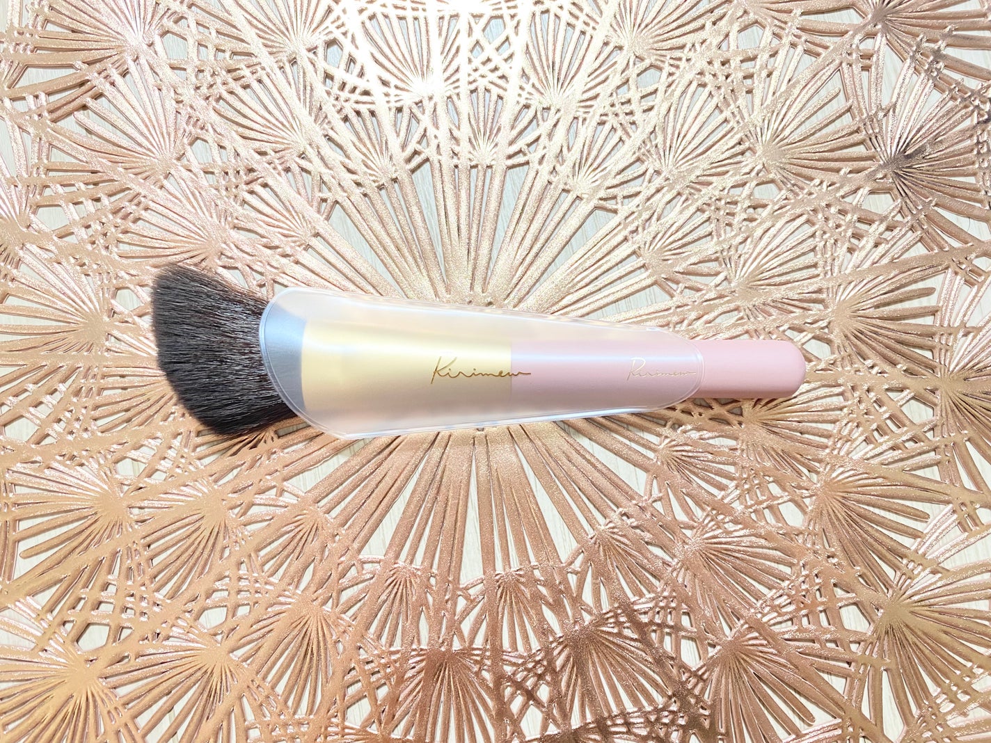 チークフィックスブラシ/Ririmew/メイクブラシを使ったクチコミ(4枚目)