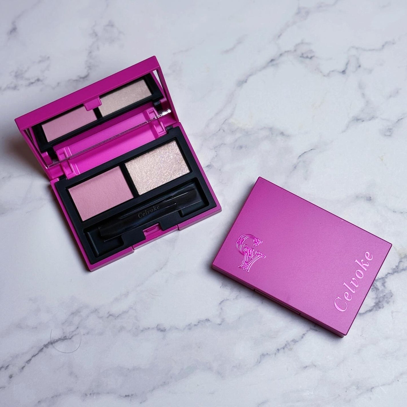 セルヴォーク ピンクアミュレット/Celvoke/メイクアップキットを使ったクチコミ(7枚目)